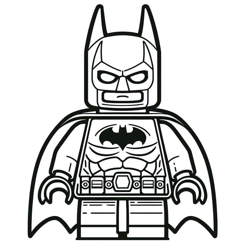 Kolorowanka Lego Batman wydruku