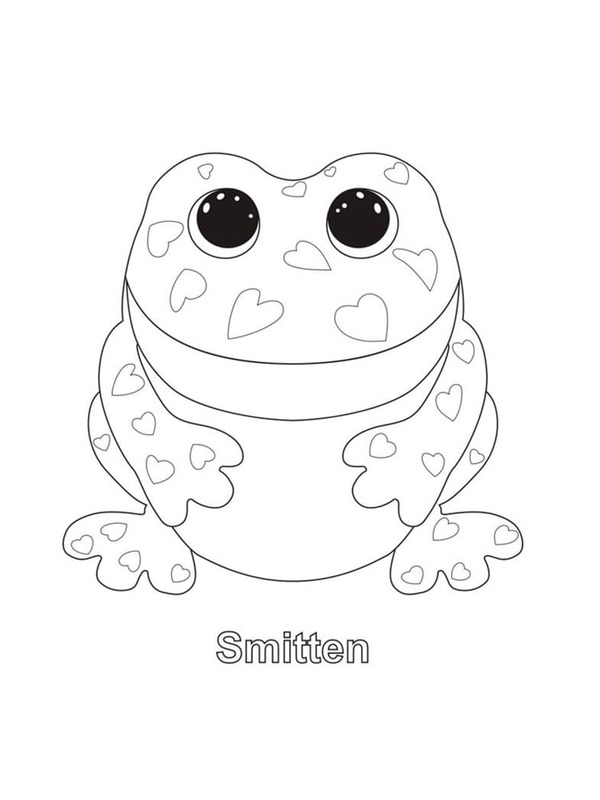 Kolorowanka Narysuj Beanie Boos podstawowy