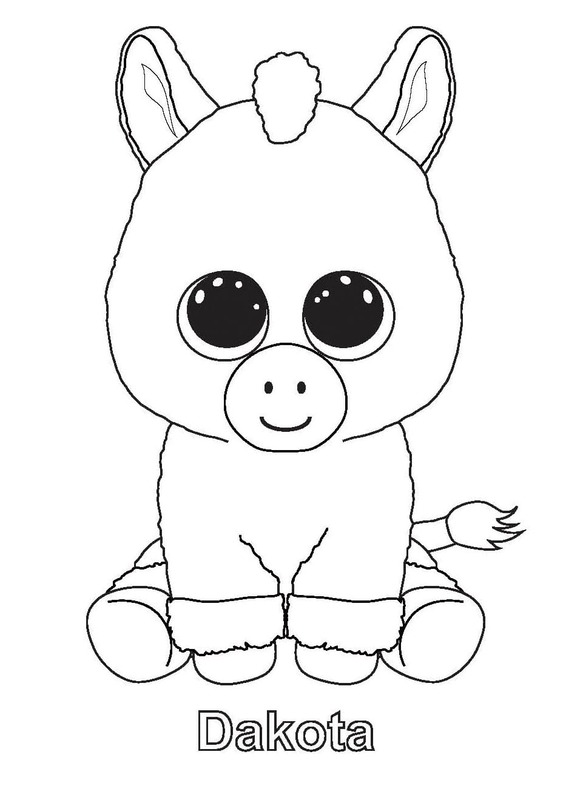 Kolorowanka Narysuj Beanie Boos