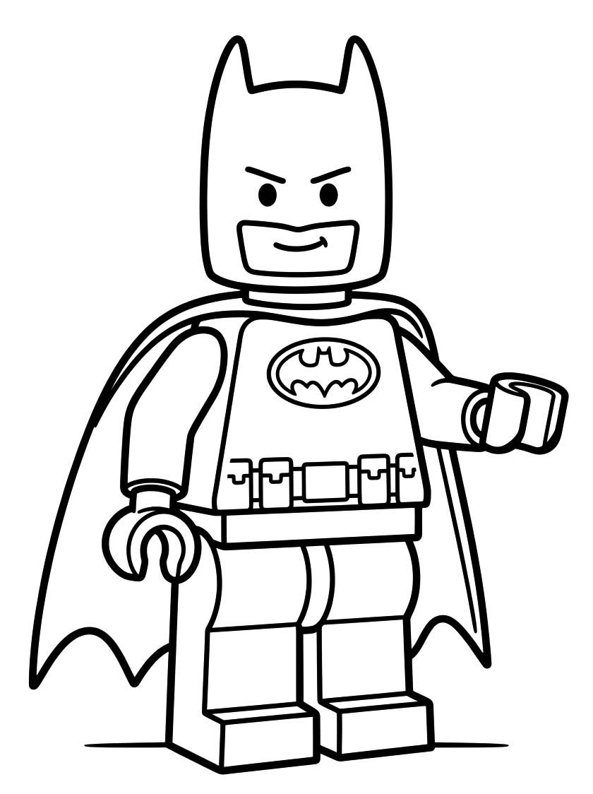 Kolorowanka Obraz Lego Batman