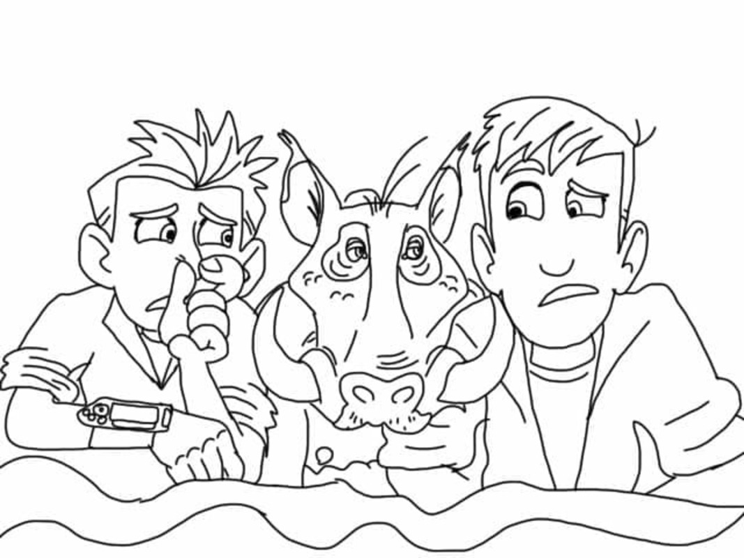 Kolorowanka Wild Kratts bezpłatny prosty