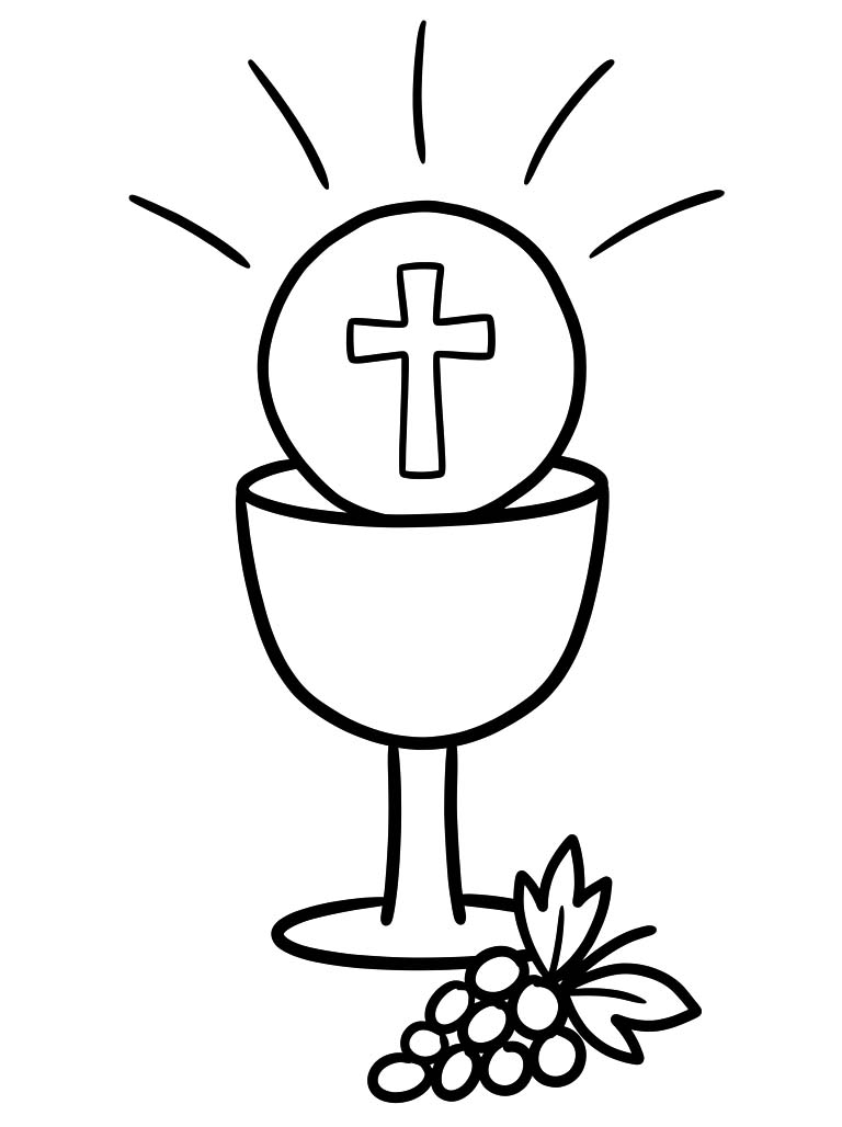 Kolorowanka Corpus Christi bezpłatny wydruku