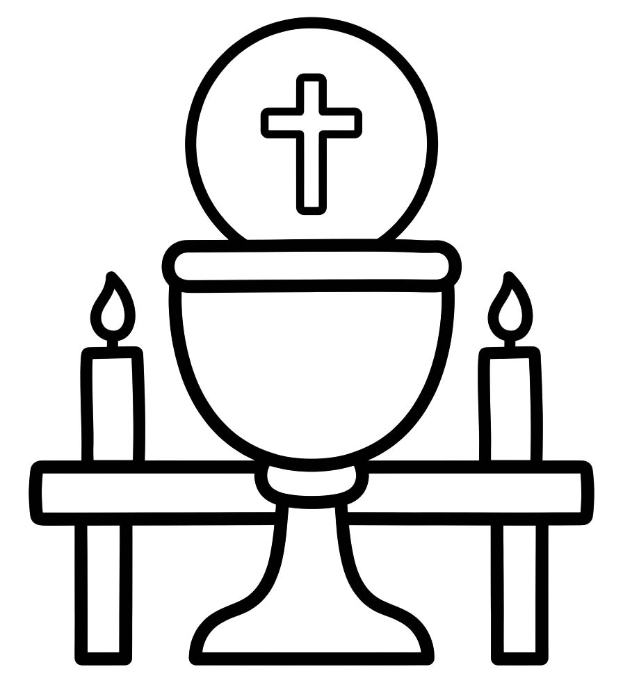Kolorowanka Corpus Christi wydruku