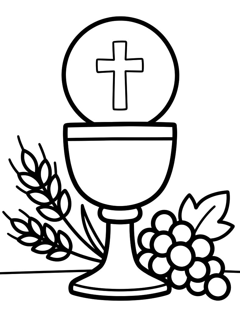 Kolorowanka Narysuj Corpus Christi bezpłatny łatwy