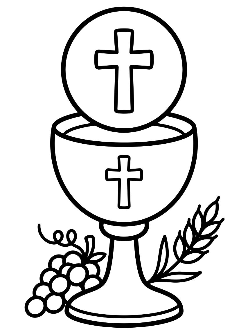 Kolorowanka Narysuj Corpus Christi bezpłatny