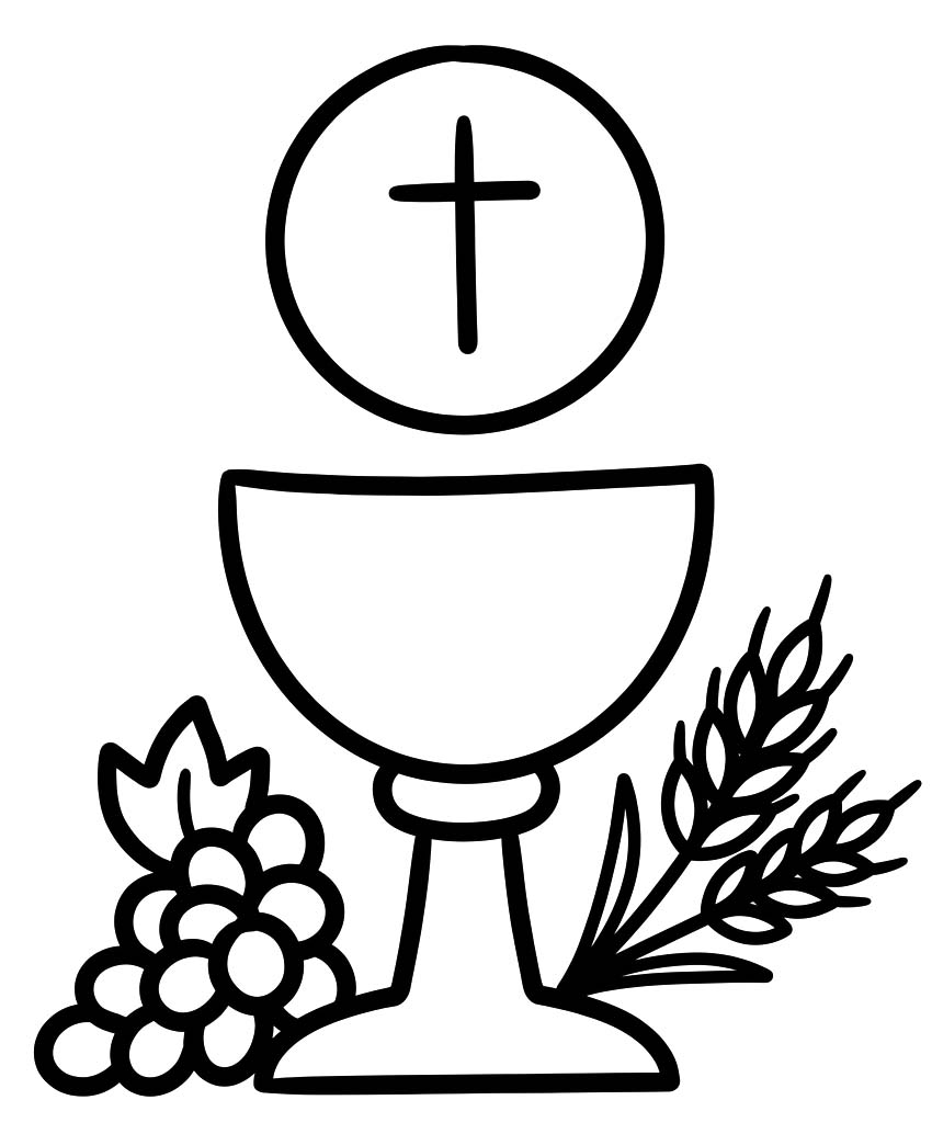 Kolorowanka Narysuj Corpus Christi podstawowy
