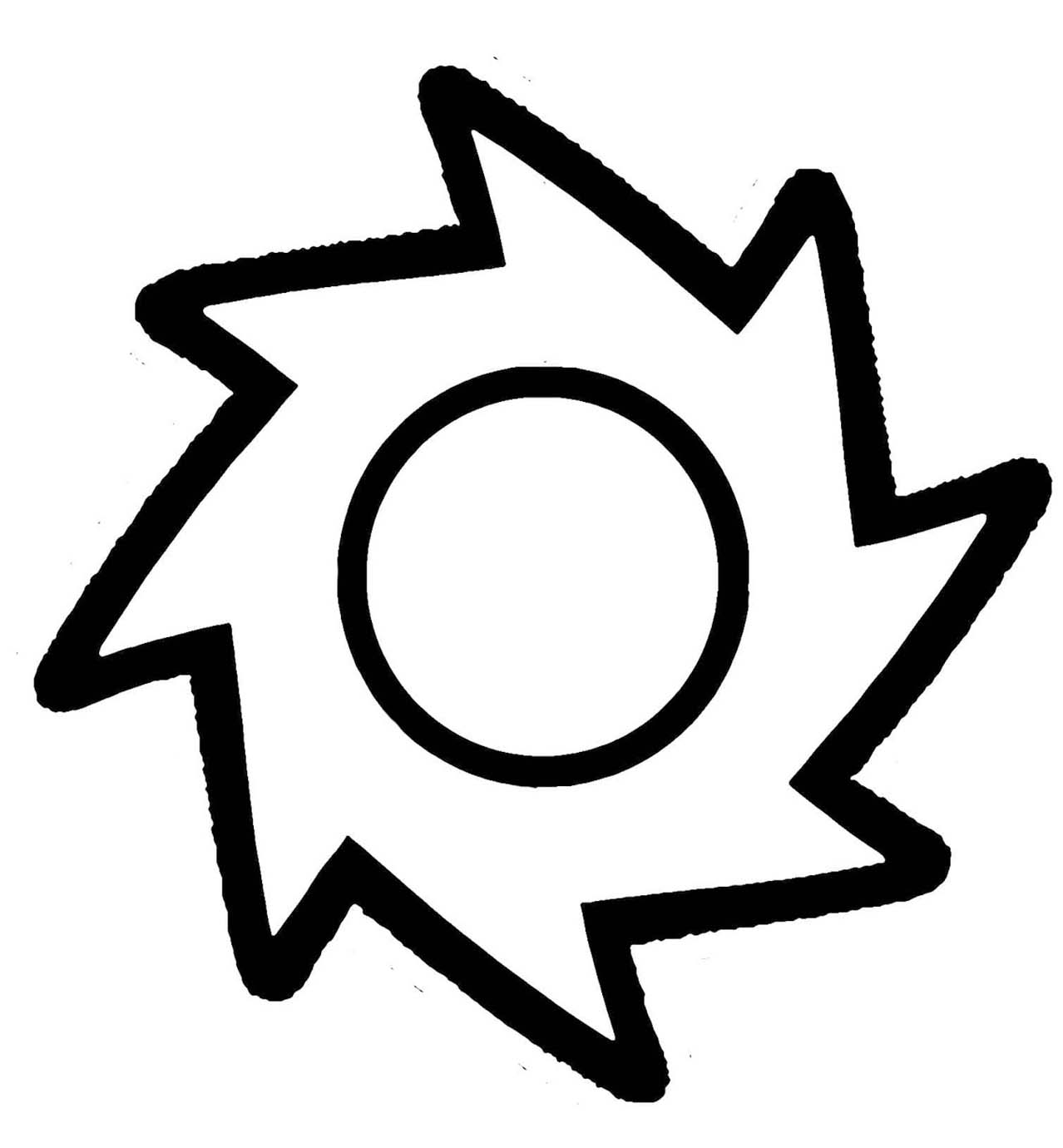 Kolorowanka Geometry Dash wydruku łatwy