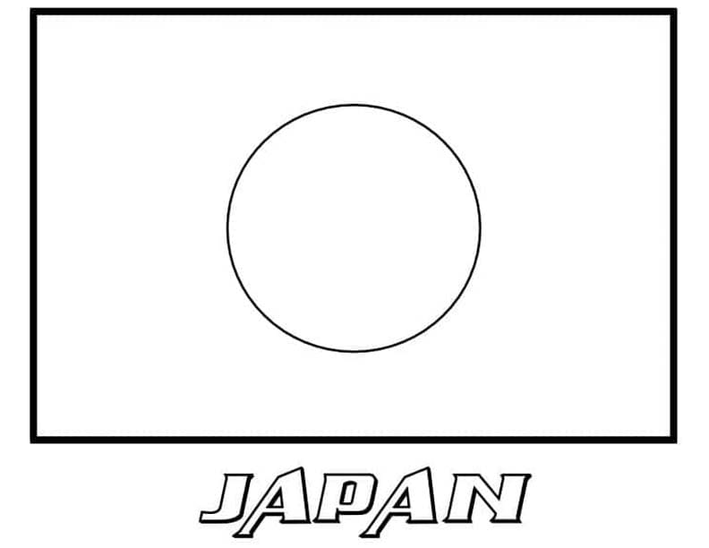 Kolorowanka Japonia bezpłatny dla dzieci