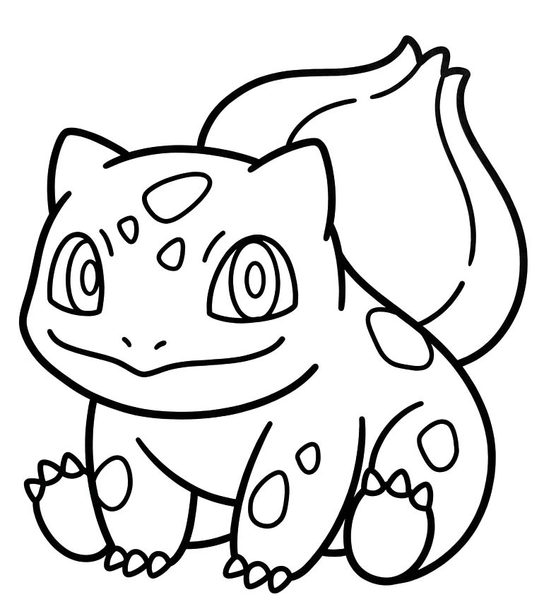 Kolorowanki Bulbasaur