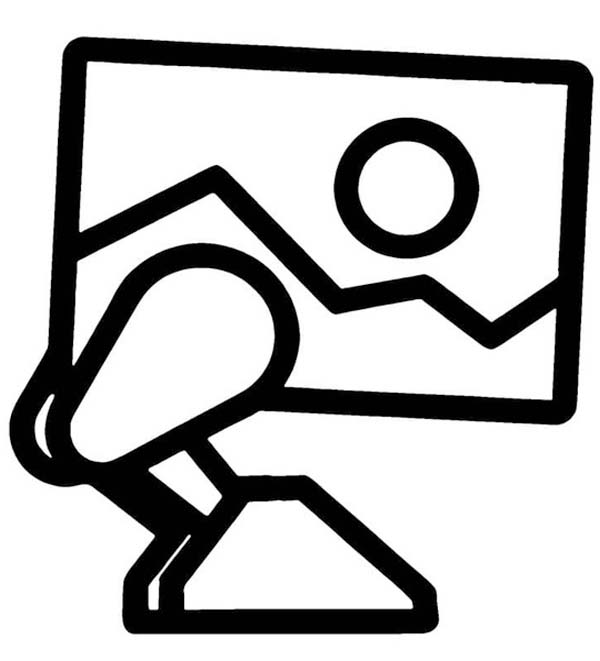 Kolorowanka Narysuj Geometry Dash bezpłatny łatwy