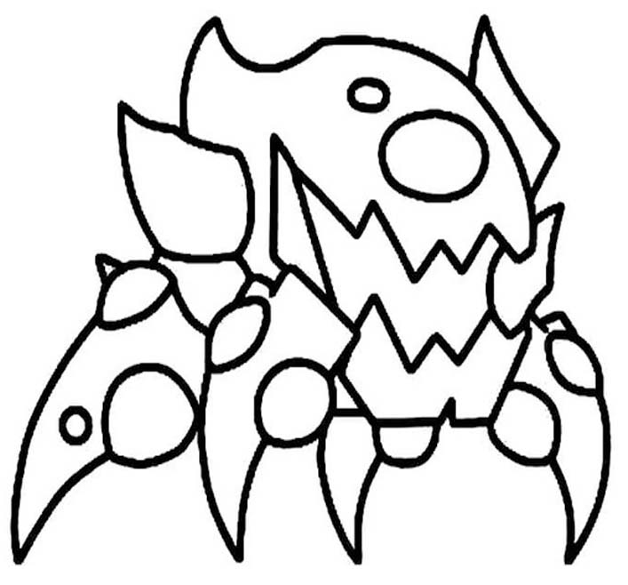 Kolorowanka Narysuj Geometry Dash bezpłatny wydruku łatwy