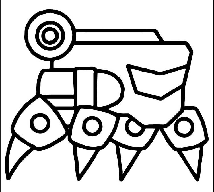 Kolorowanka Narysuj Geometry Dash wydruku