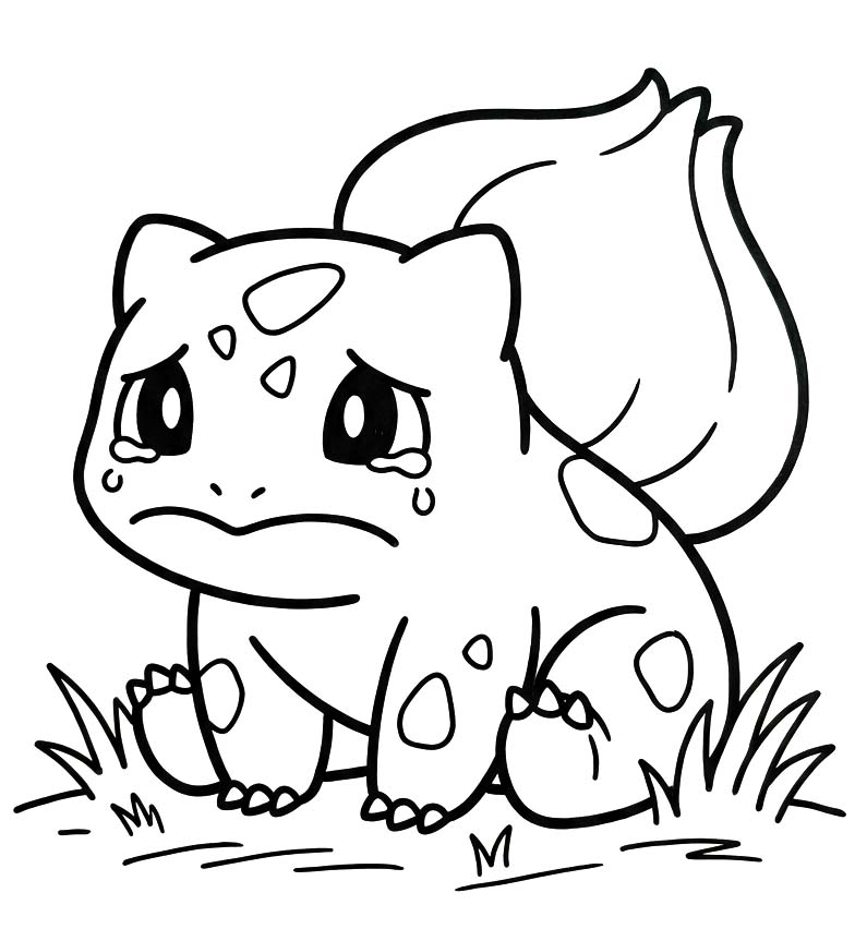 Kolorowanka Obraz Bulbasaur bezpłatny