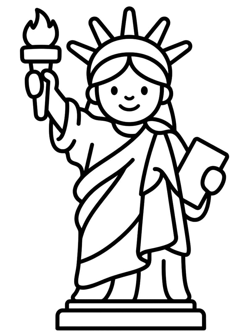 Kolorowanki Statua Wolności