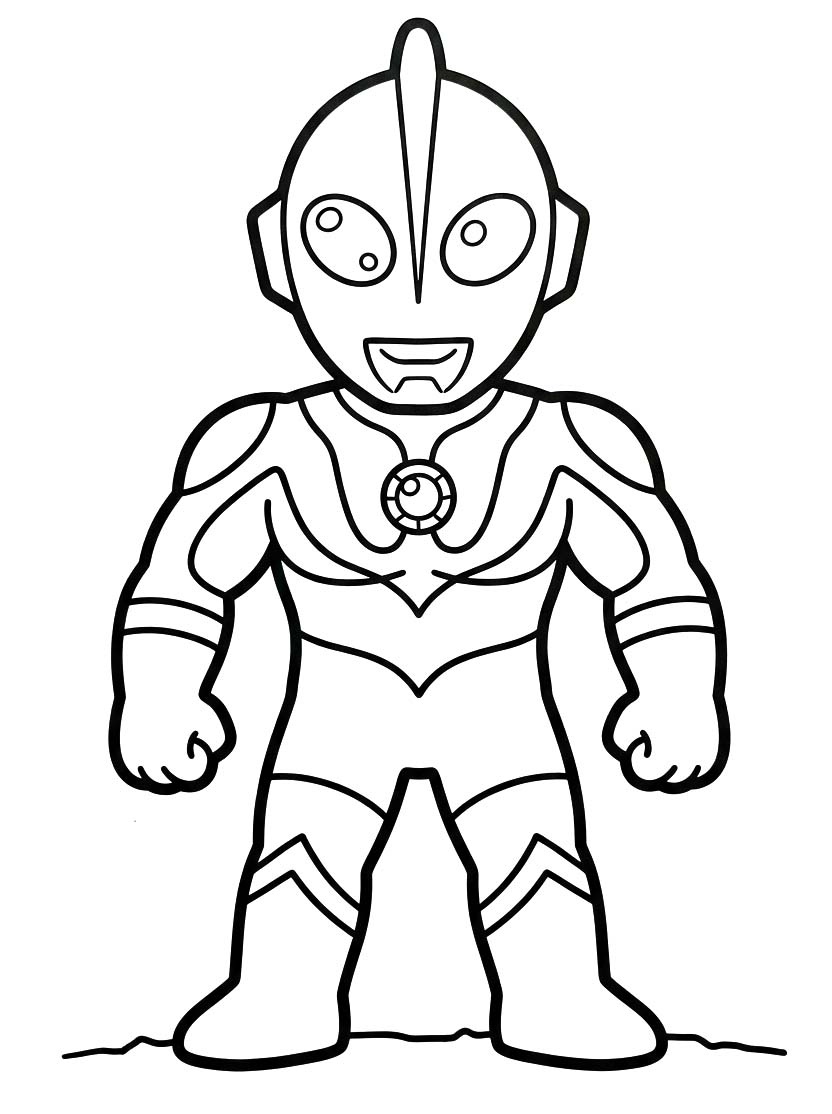 Kolorowanki Ultraman