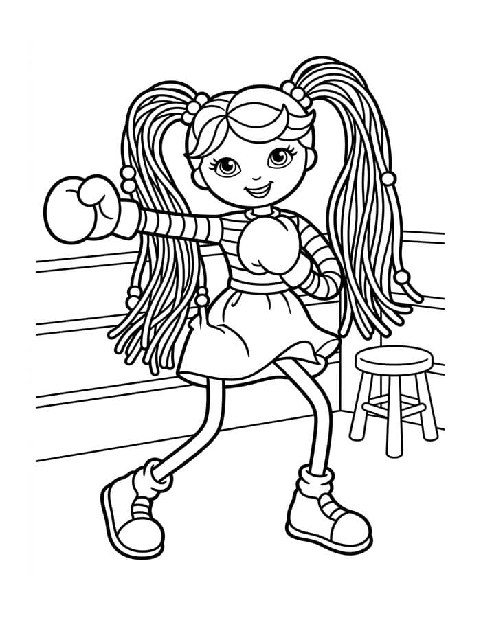 Kolorowanka Betty Spaghetty bezpłatny dla dzieci