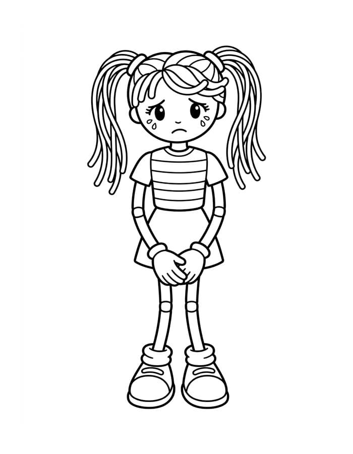 Kolorowanka Betty Spaghetty bezpłatny wydruku prosty