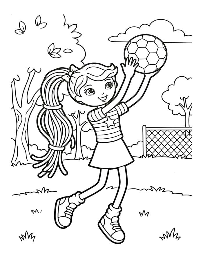 Kolorowanka Narysuj Betty Spaghetty wydruku łatwy