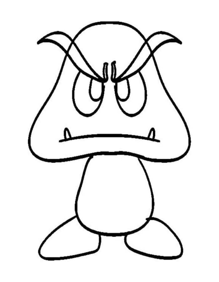 Kolorowanki Goomba