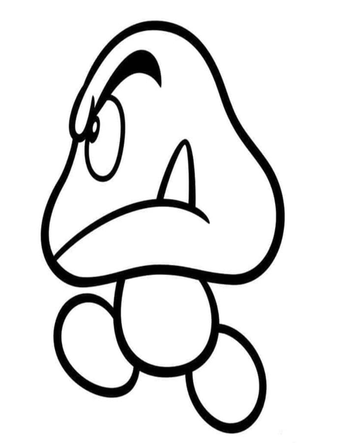Kolorowanka Obraz Goomba