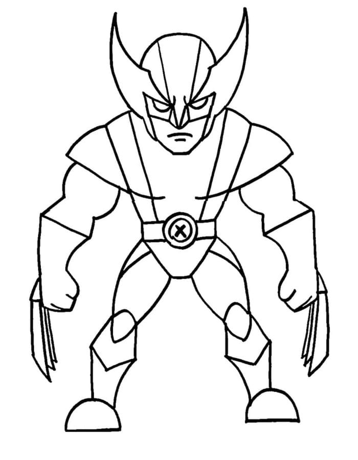 Kolorowanki Wolverine