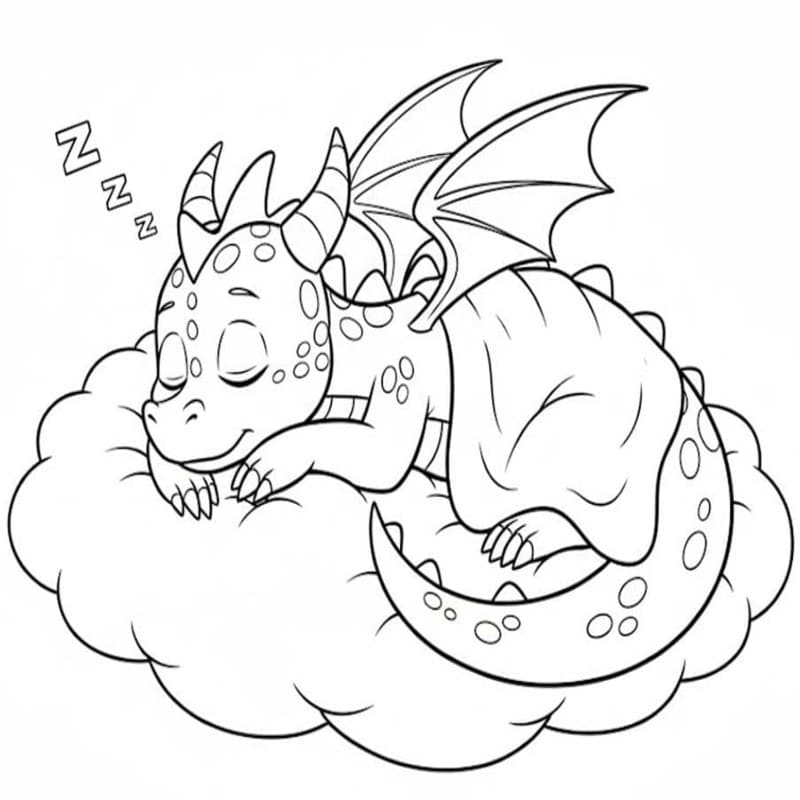 Kolorowanki Narysuj Spyro prosty