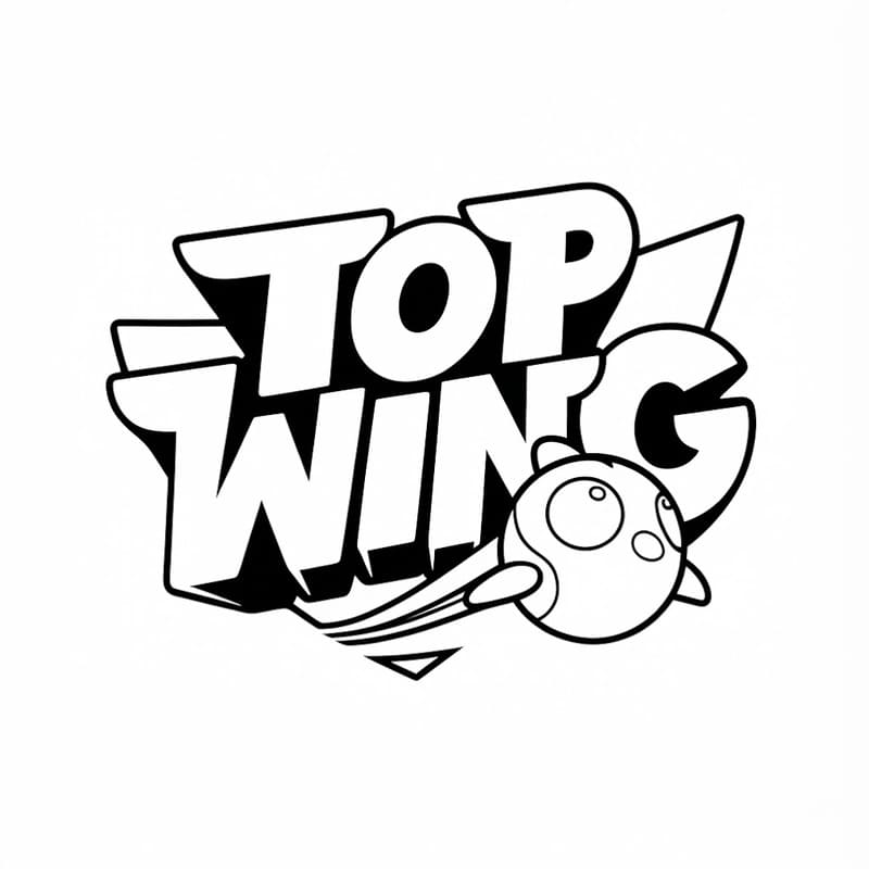 Kolorowanki Top Wing