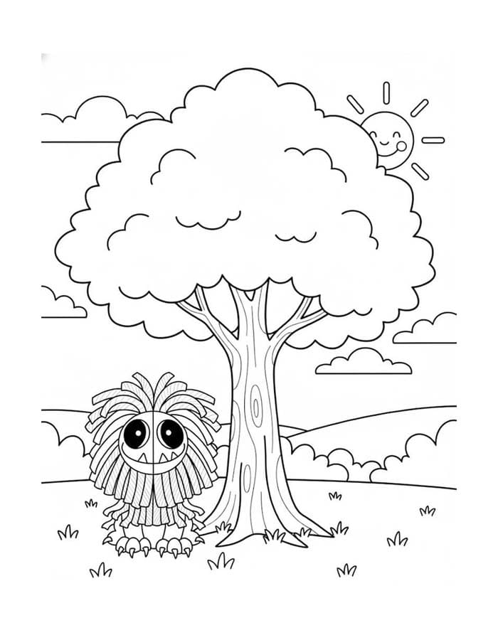 Kolorowanka Narysuj Yarnaby