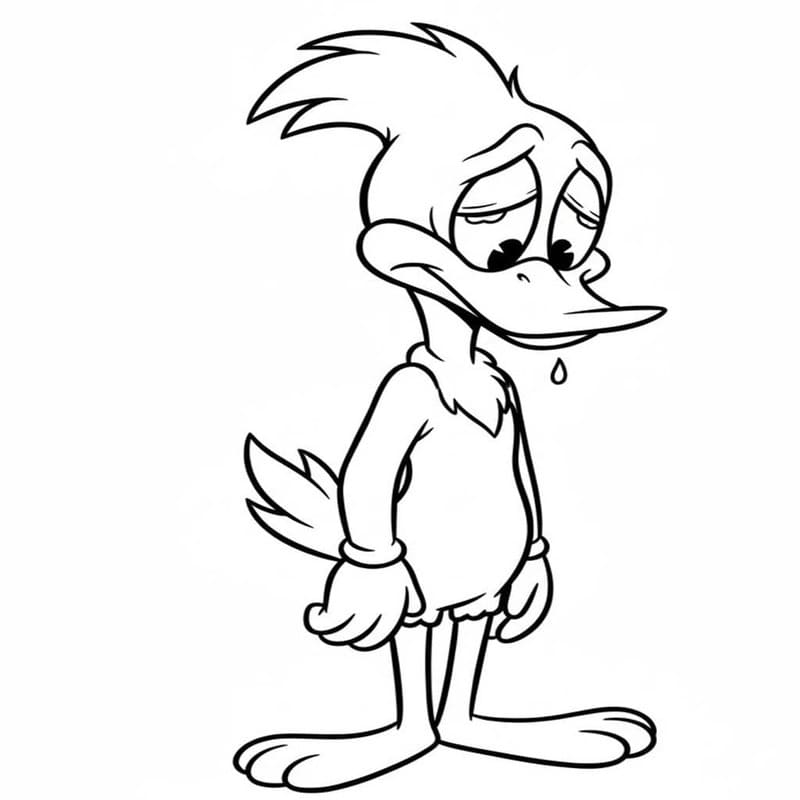 Kolorowanka Obraz Woody Woodpecker bezpłatny