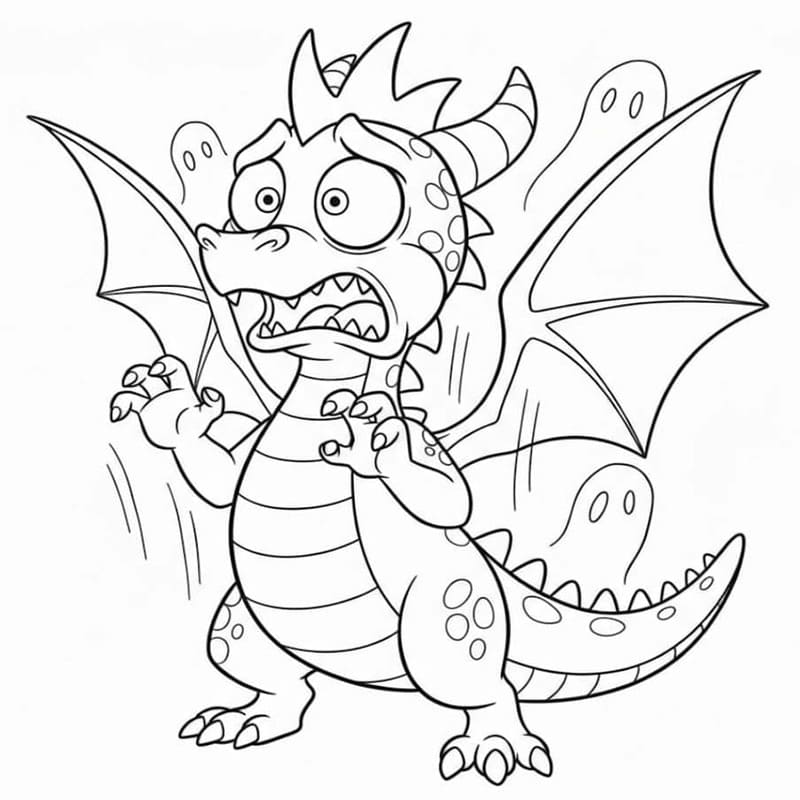 Kolorowanki Spyro bezpłatny dla dzieci
