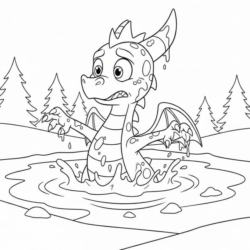 Kolorowanki Spyro bezpłatny